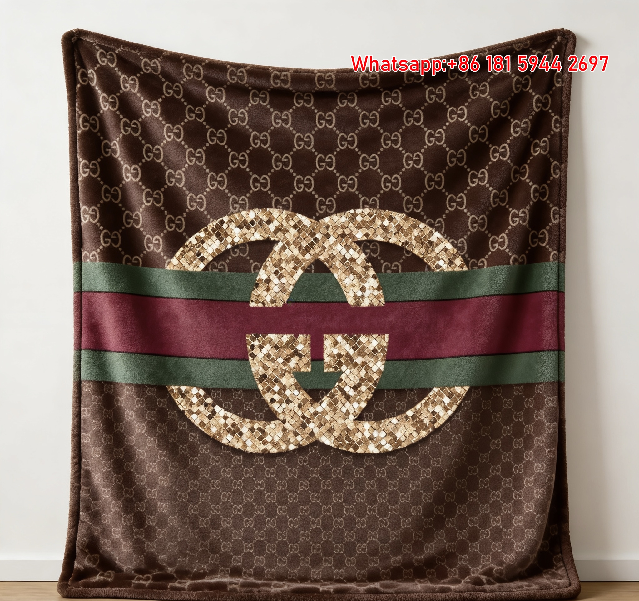 GG Monogram Tapestry Gucci Iconic Web Stripe Throw blankets IMG_2685